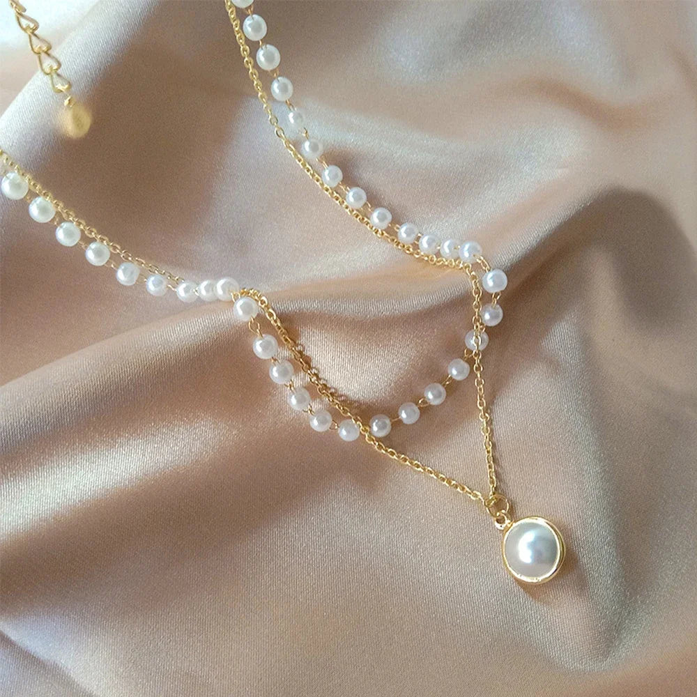 Colar Chocker Pérolas