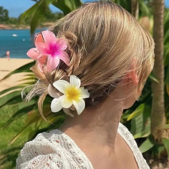 Presilha de Cabelo de Flor de Verão