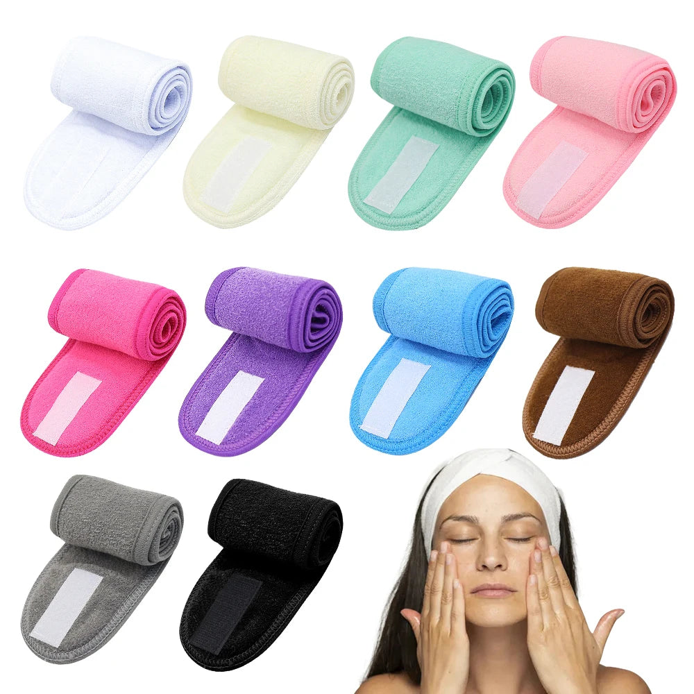 Faixa Atoalhada Para Cabelo Facial